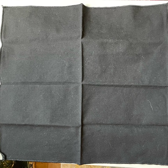 Set of Basic black cloth napkins black napkins cloth black napkins wrinkle-free - Picture 4 of 9